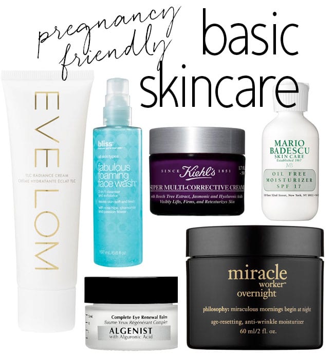 Basic Pregnancy Safe Skincare