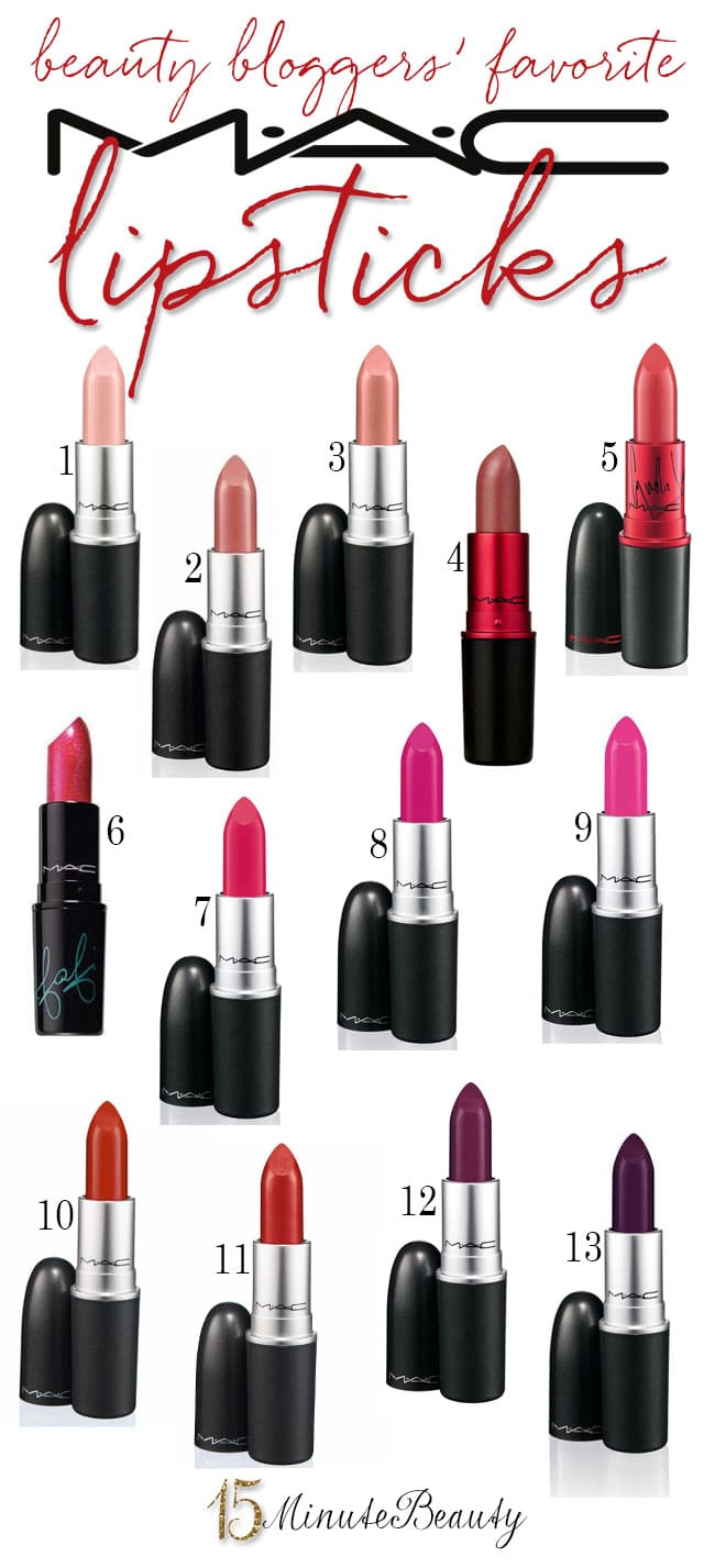 The best lipsticks from MAC