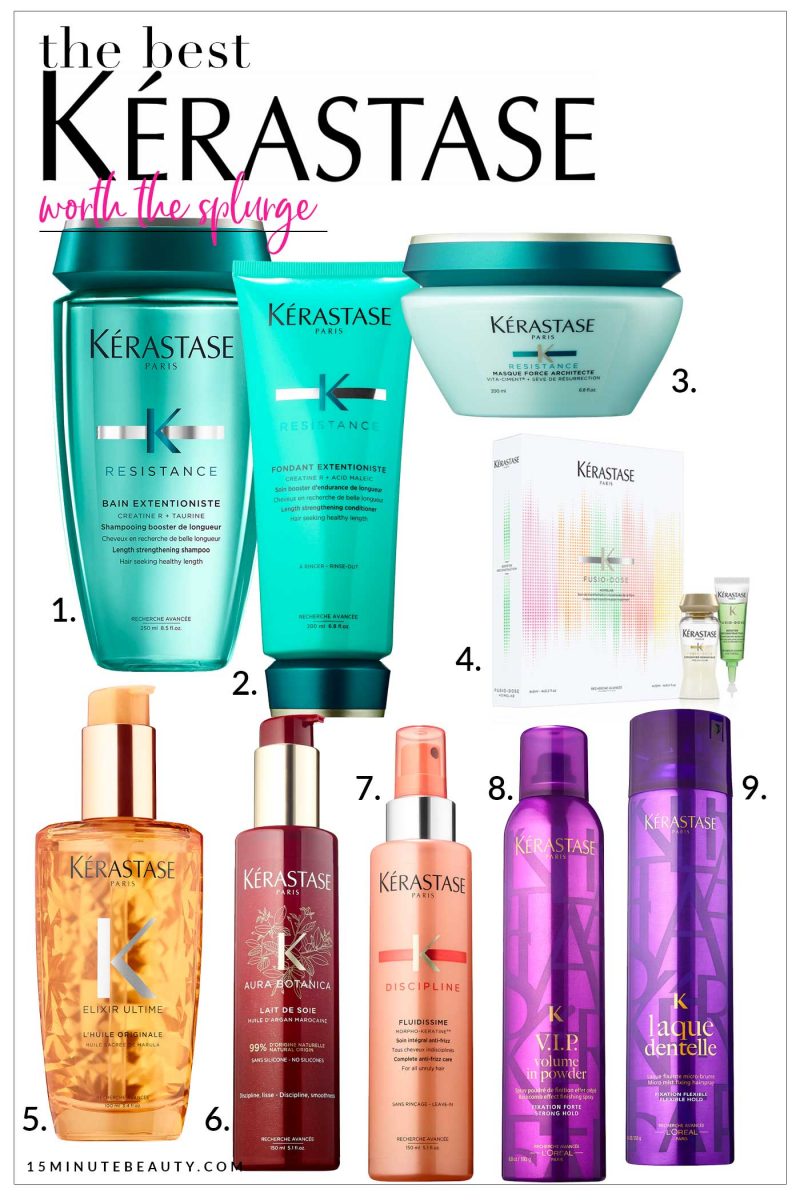 what are the best products from kerastase? Is kerastase worth splurging on?