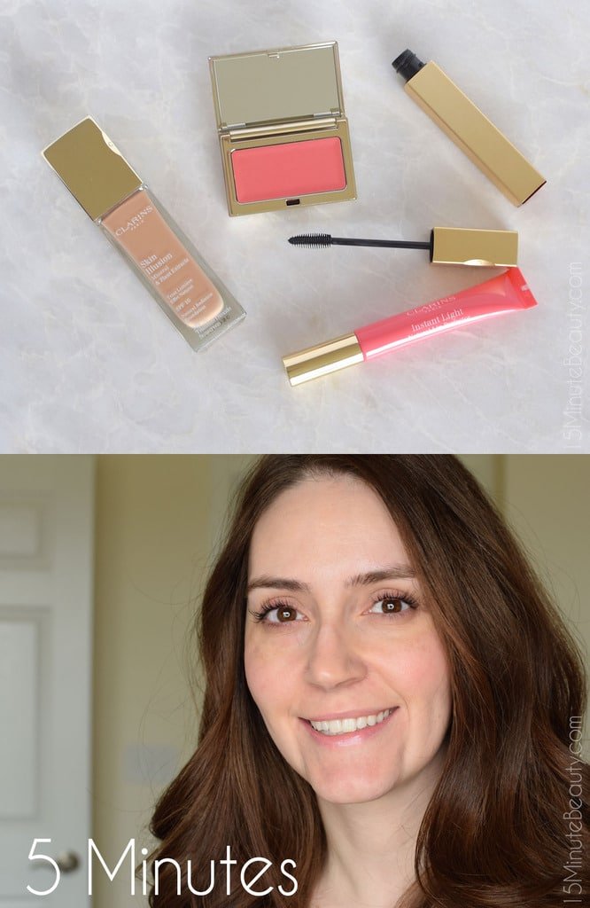 5 Minute Makeup Look with Clarins