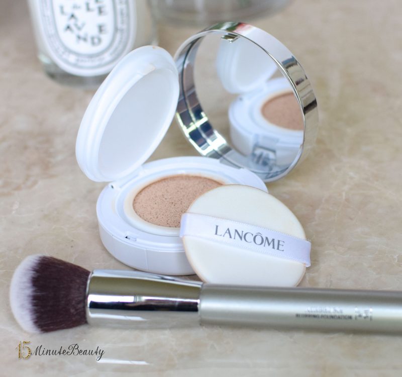 Lancome Miracle Cushion Liquid Cushion Compact Foundation Review and Swatch