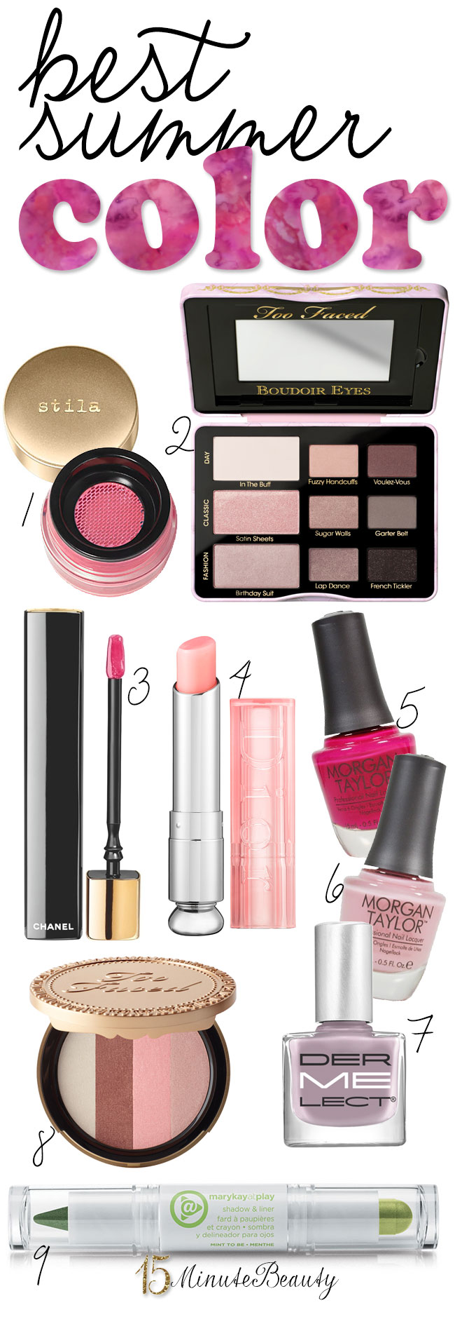 must have summer makeup and beauty prouducts