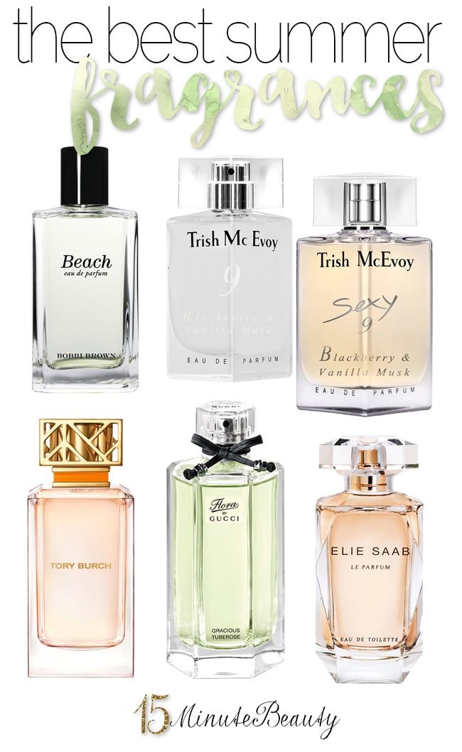 My favorite perfumes to wear in the summer