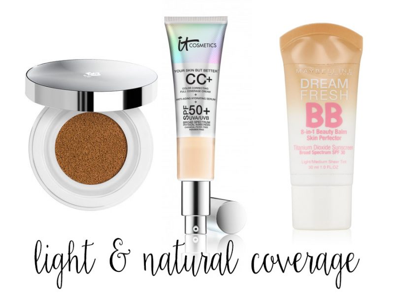 best light coverage foundation and bb cream