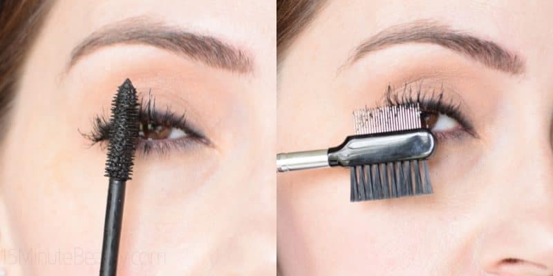 How to layer mascara