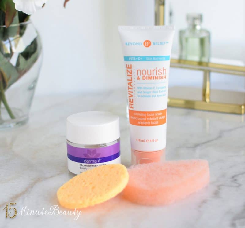 The best at home physical skin exfoliation