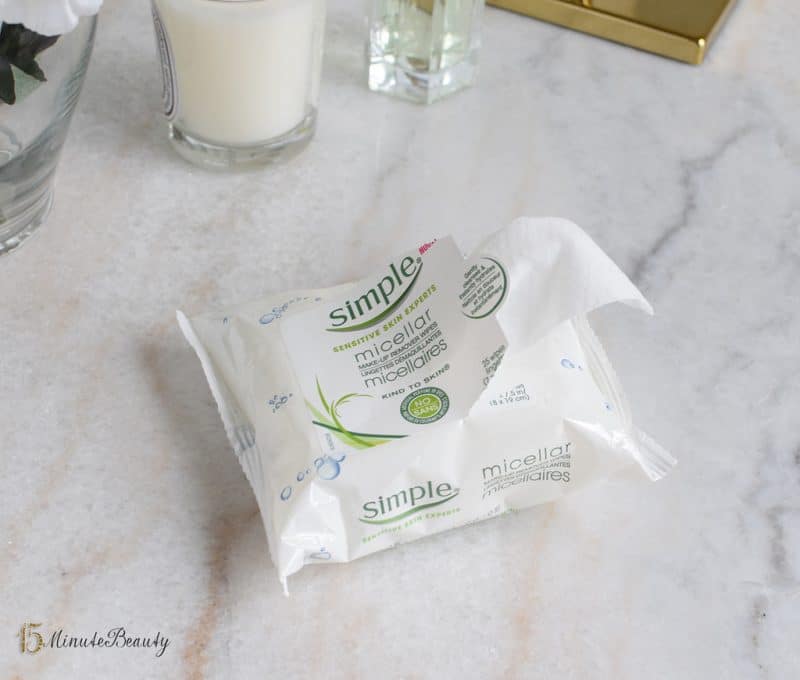 SImple Skincare Micellar Wipes