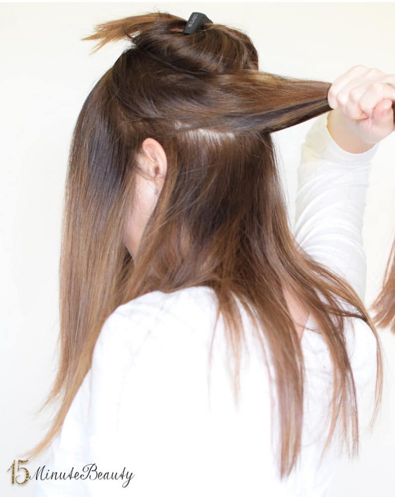 Flat Iron Curl Hair