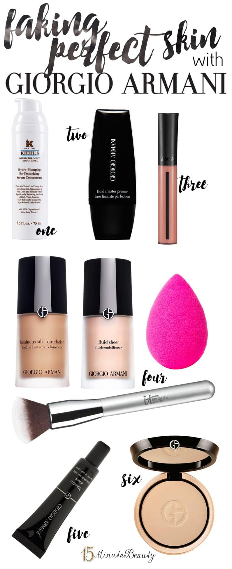 giorgio armani luminous silk foundation best makeup