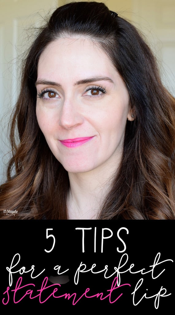 Red and Pink lipstick application tips