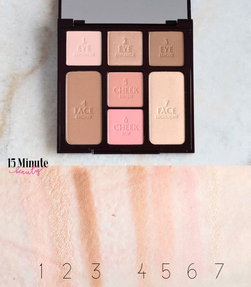 Charlotte Tilbury Instant Look Palette Review, Swatches and Tutorial