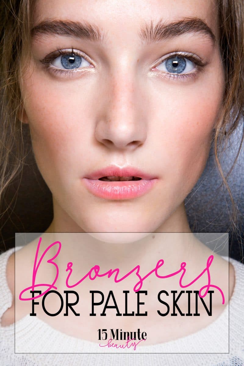 non-orange bronzers for fair skin