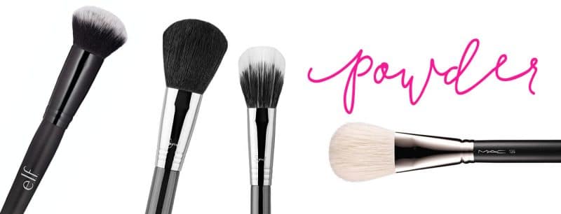 My favorite powder makeup brushes