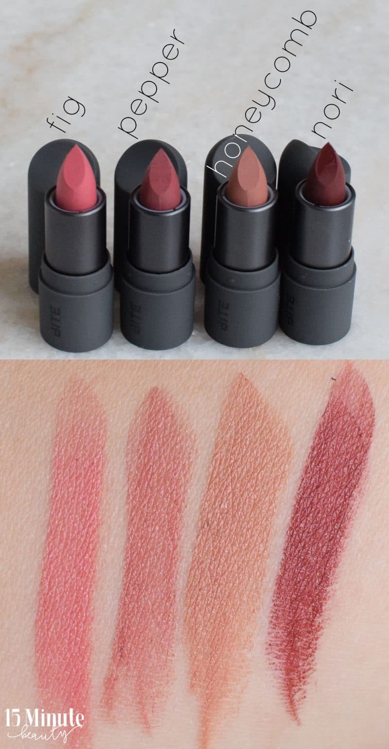 Bite Beauty The Perfect Bite Set Review and Swatches