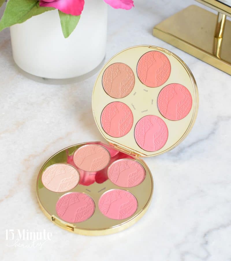 Tarte Amazonian Clay Blush Palette Color Wheel Review and Swatches