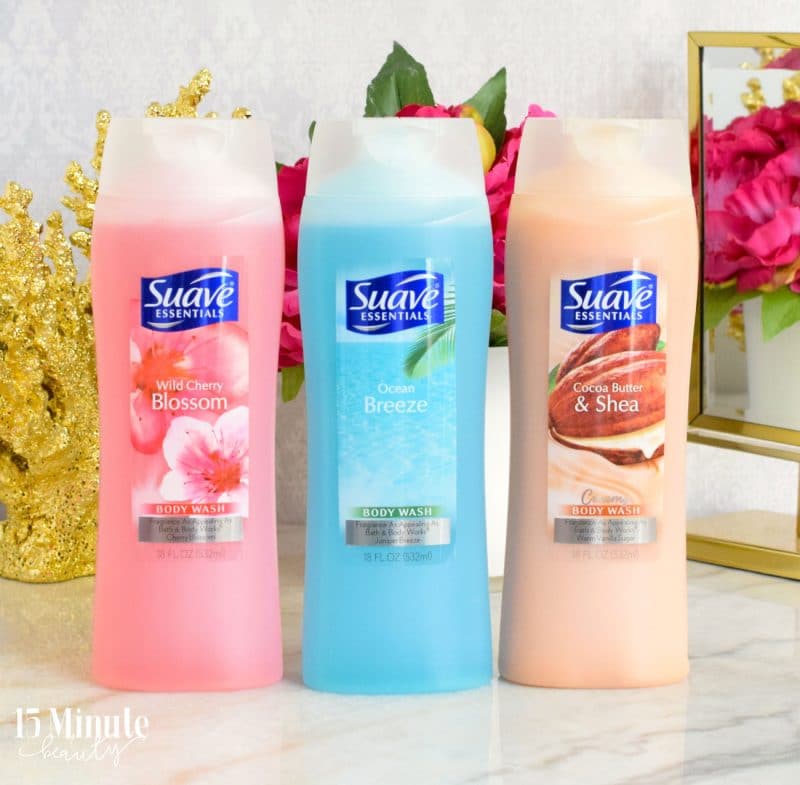 Suave Essentials is the Best Smelling Body Wash