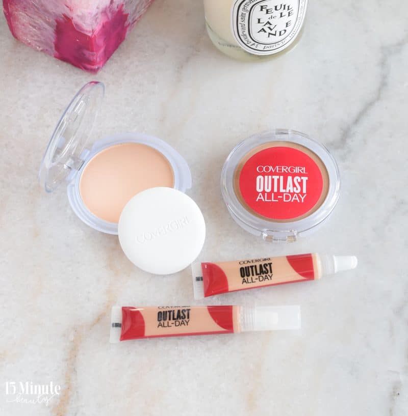 CoverGirl Outlast All Day Concealer and Matte Finishing Powder Review