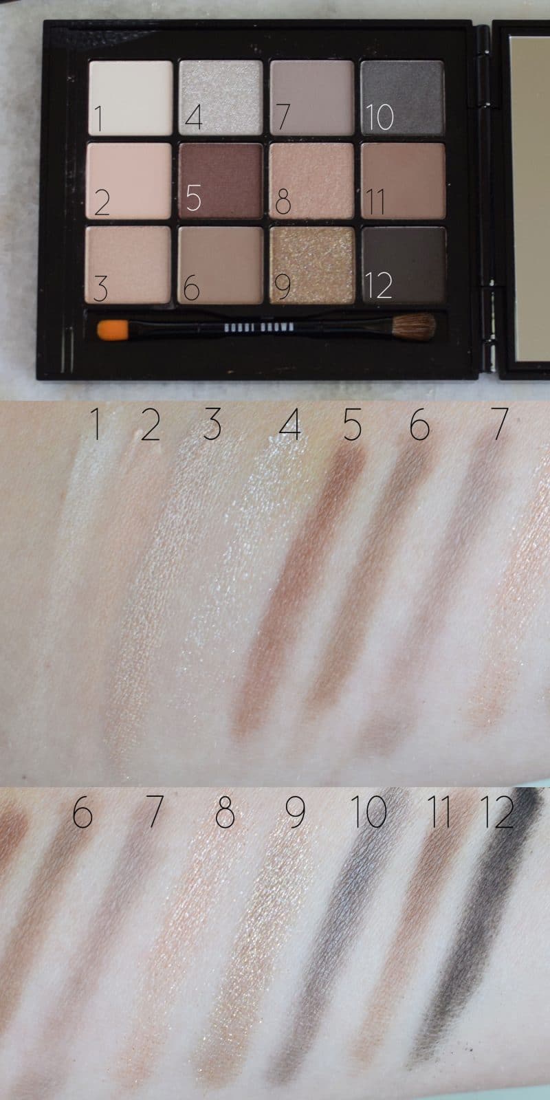 Bobbi Brown On Trend Palette Review and Swatches