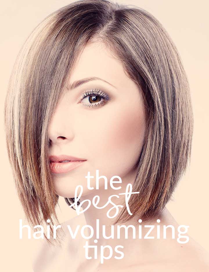 Adding volume to hair