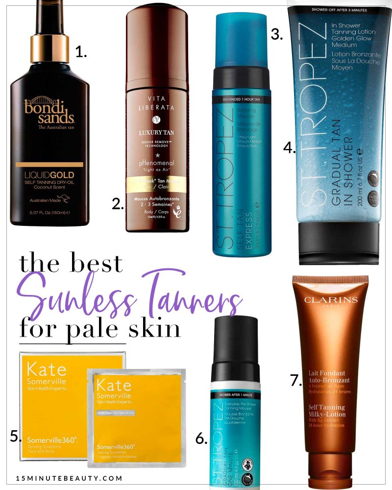 Great Self Tanners for Fair Skin