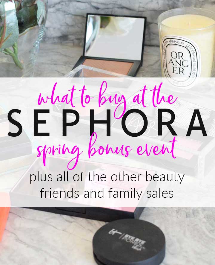 beauty friends and family sale picks