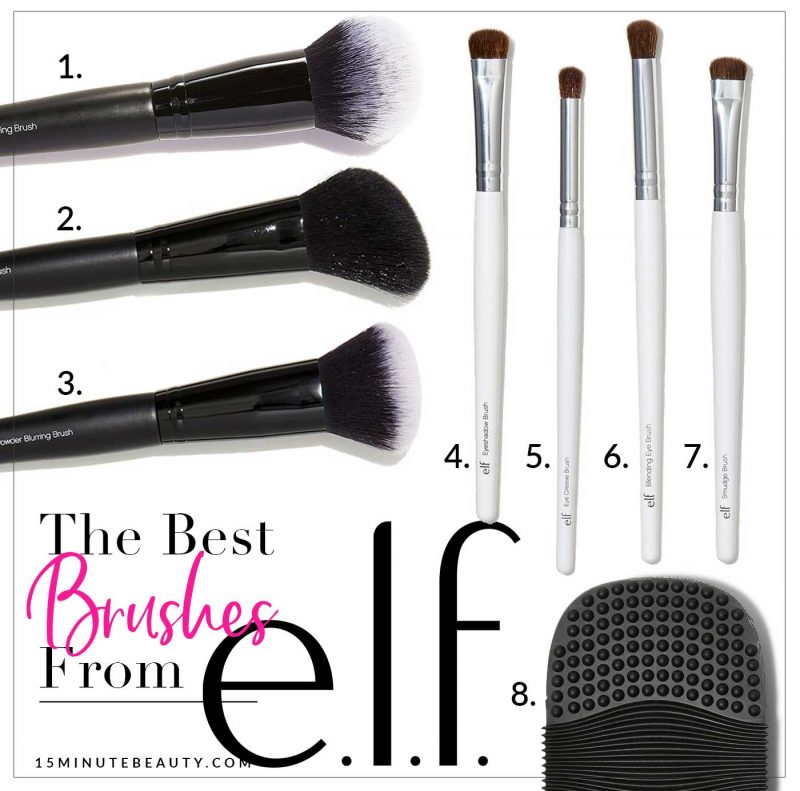 Cheap makeup brushes can be amazing! These are the must have makeup brushes from ELF