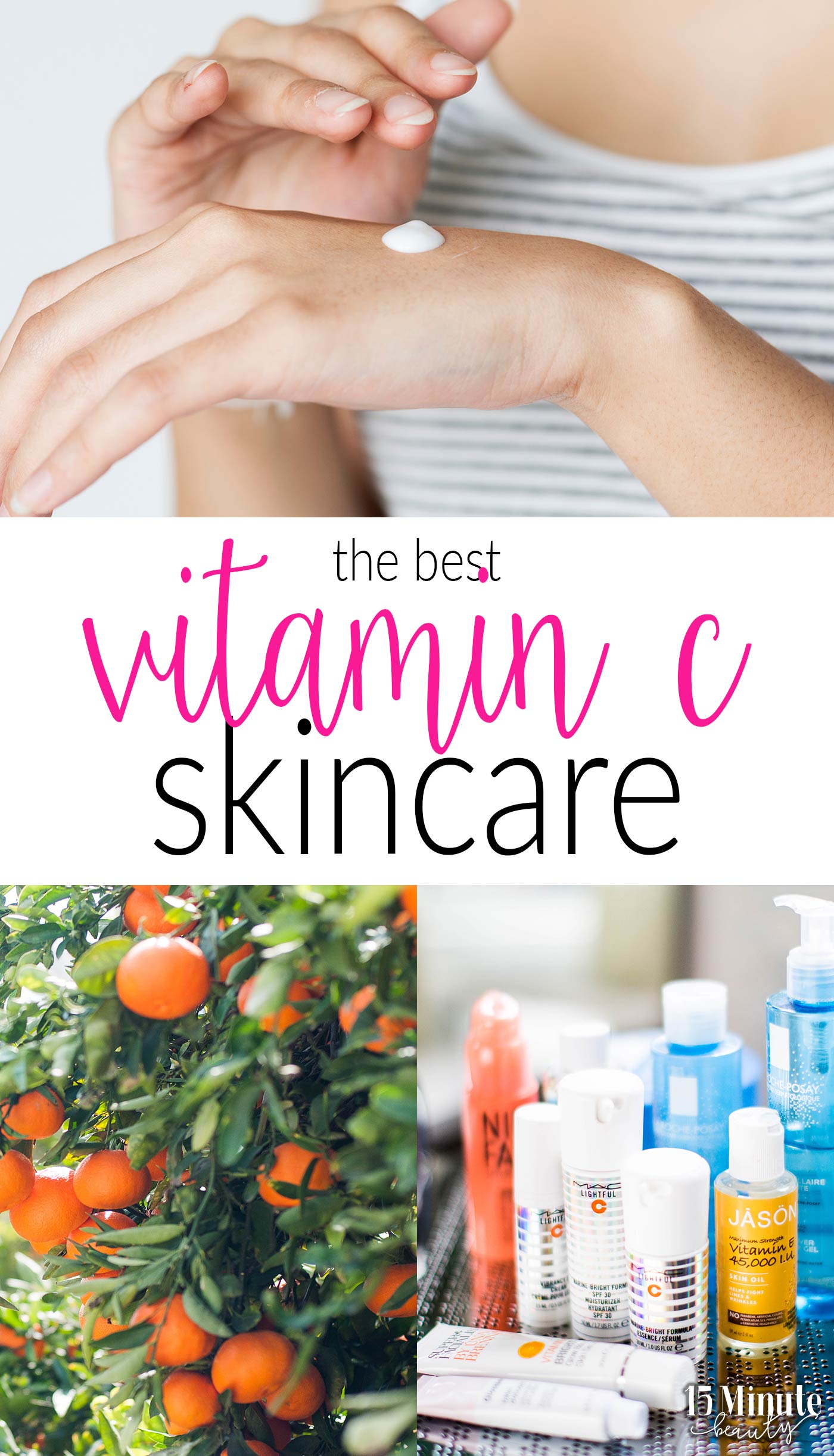 Favorite Vitamin C Skin Care Products to fight aging and dark spots