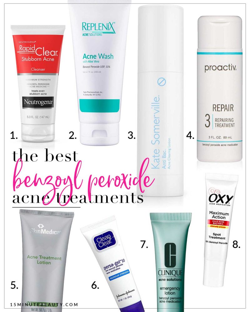 Best Benzoyl Peroxide Acne treatments