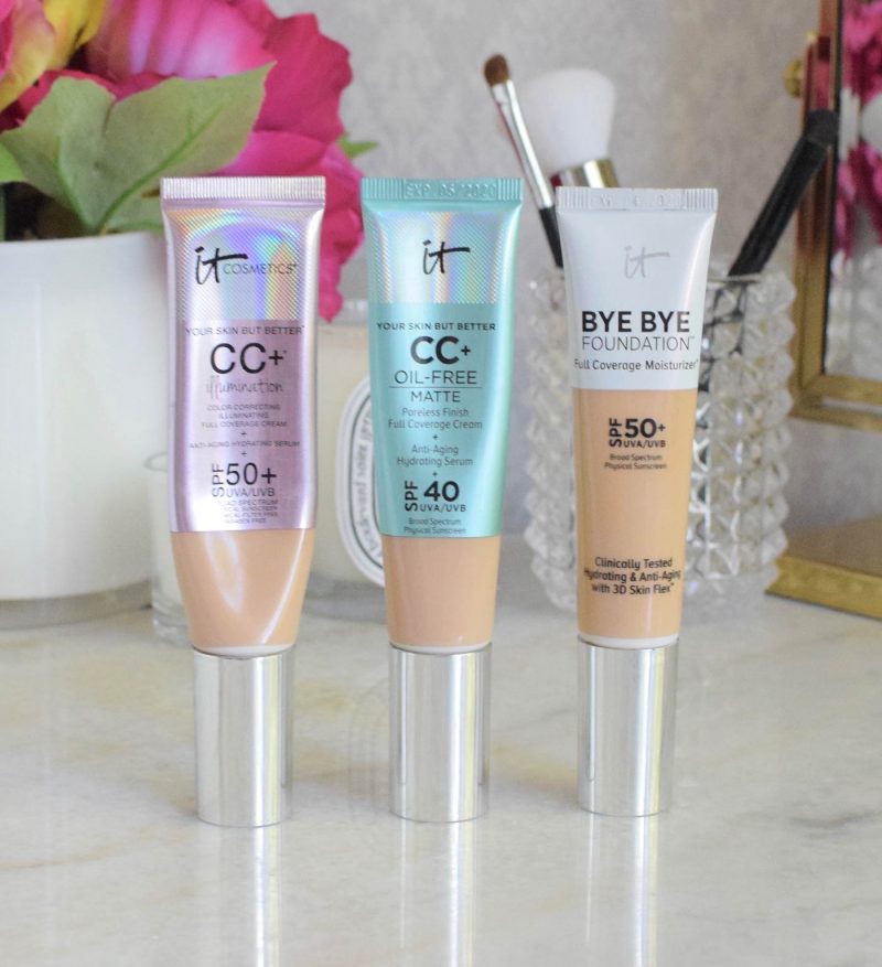 ye Bye Foundation Full Coverage Moisturizer and the upcoming CC+ Cream Oil-Free Matte review and comparison 