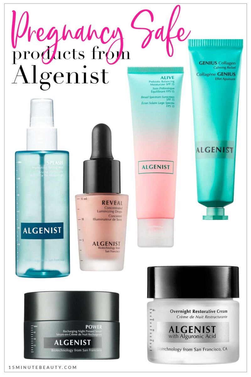 Pregnancy Safe Skincare from Algenist