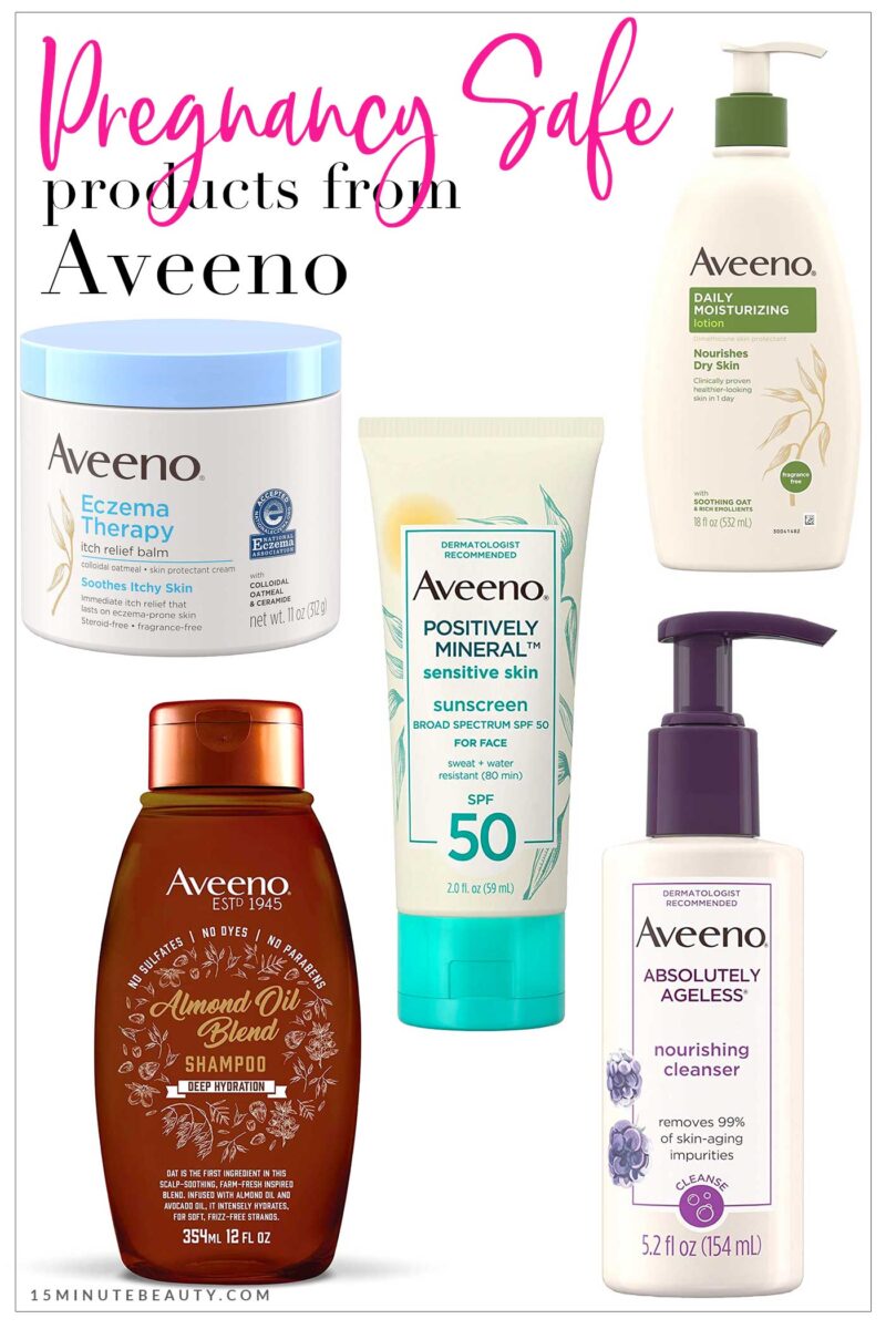 Pregnancy Safe Products from Aveeno