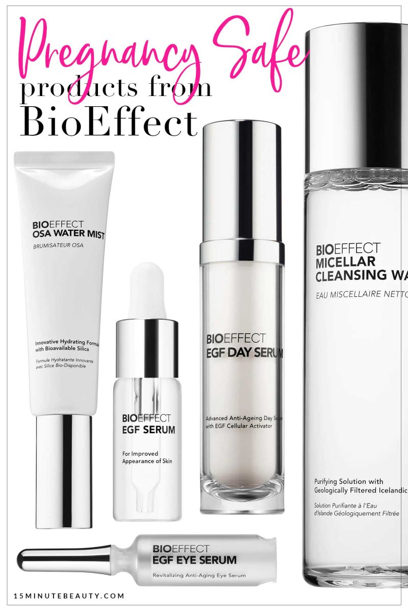 Is it ok to use BioEffect Skincare when pregnant?