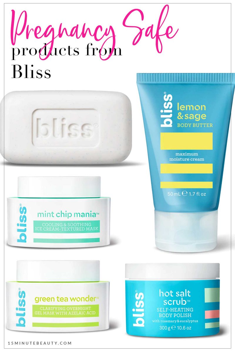 Pregnancy Safe Skincare from Bliss