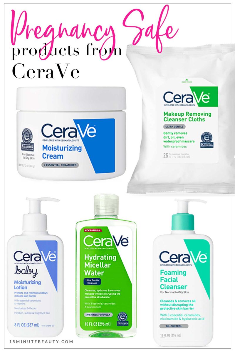 Pregnancy Safe Skincare from CeraVe