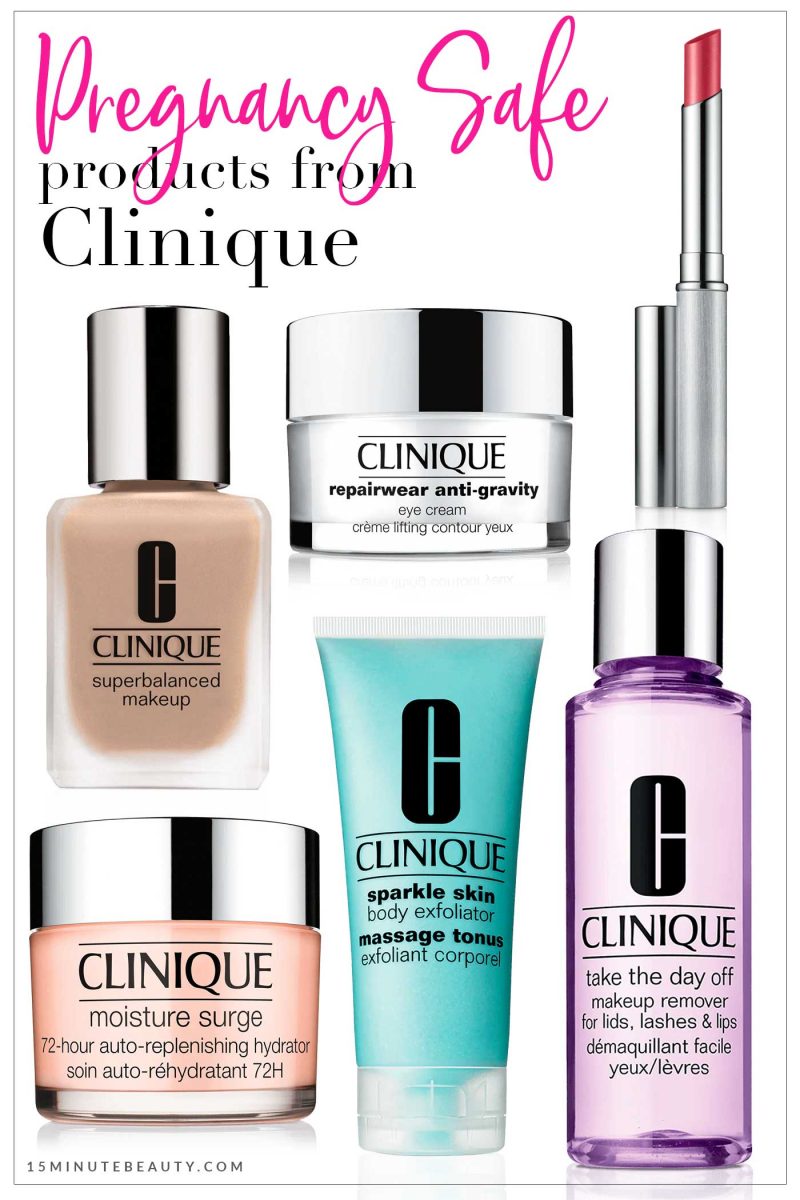 Pregnancy Safe Makeup and Skincare from Clinique