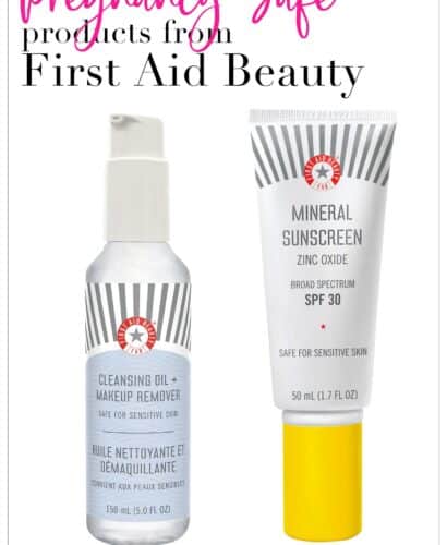 Pregnancy Safe Skincare from First Aid Beauty