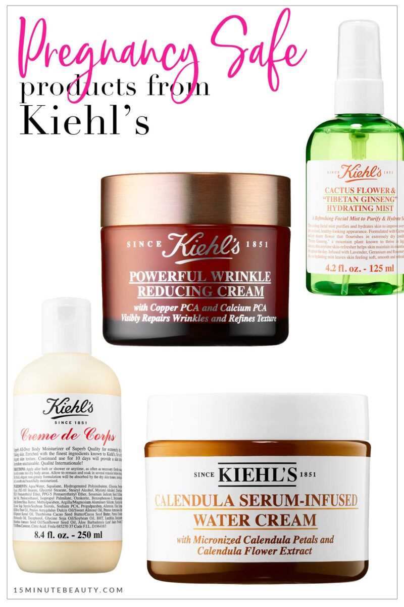 Pregnancy Safe Products from Kiehl's