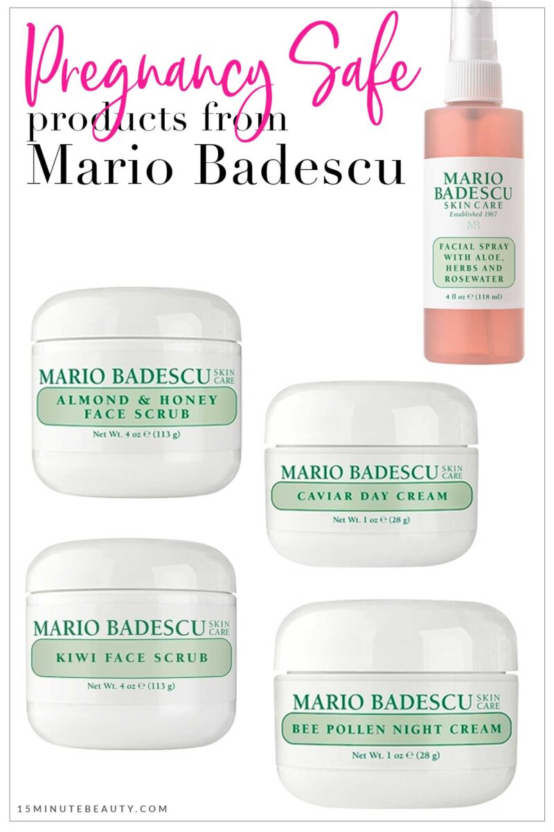 Pregnancy Safe Skincare from Mario Badescu