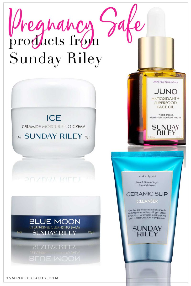 Pregnancy Safe Skincare from Sunday Riley