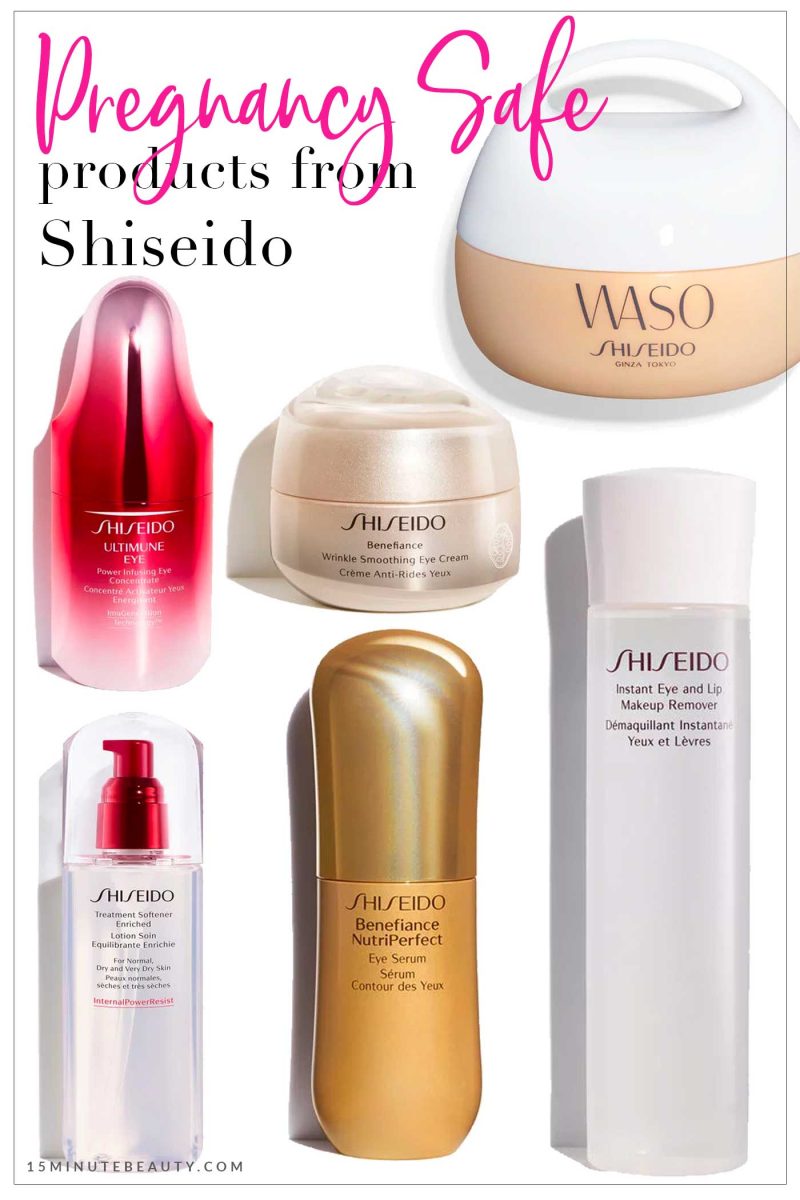 Pregnancy Safe Skincare from Shiseido