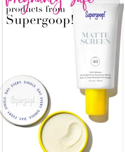 Pregnancy Safe Skincare from Supergoop!