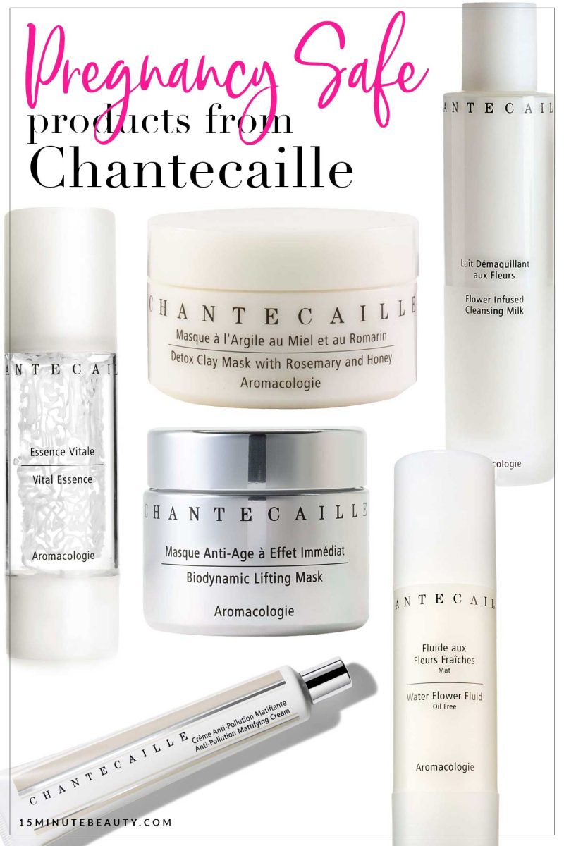 Which products from Chantecaille are safe to use during pregnancy?