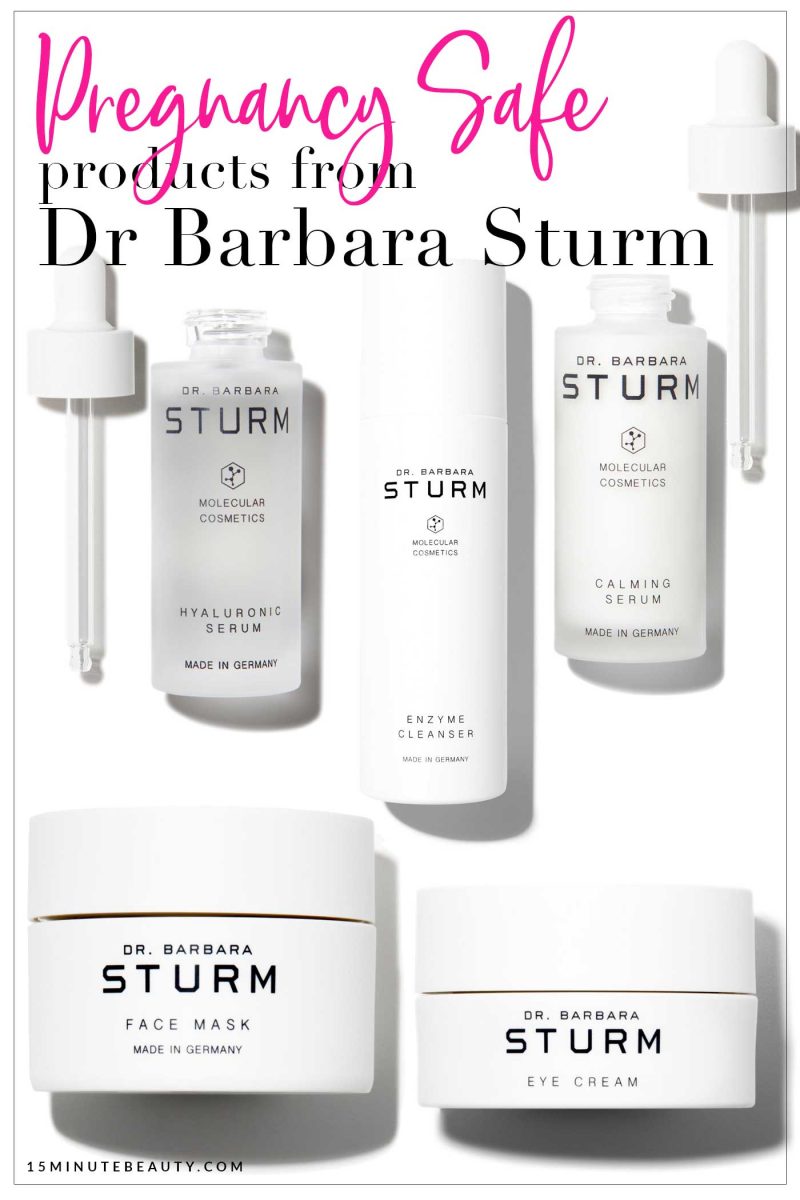 Can you use Dr Barbara Sturm when you're pregnant?