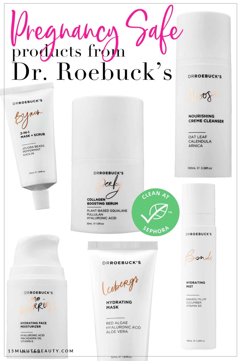 Pregnancy Safe Skincare from Dr Roebuck's