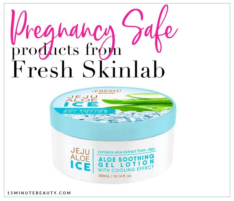 What products from Fresh Skinlab are ok to use while pregnant?