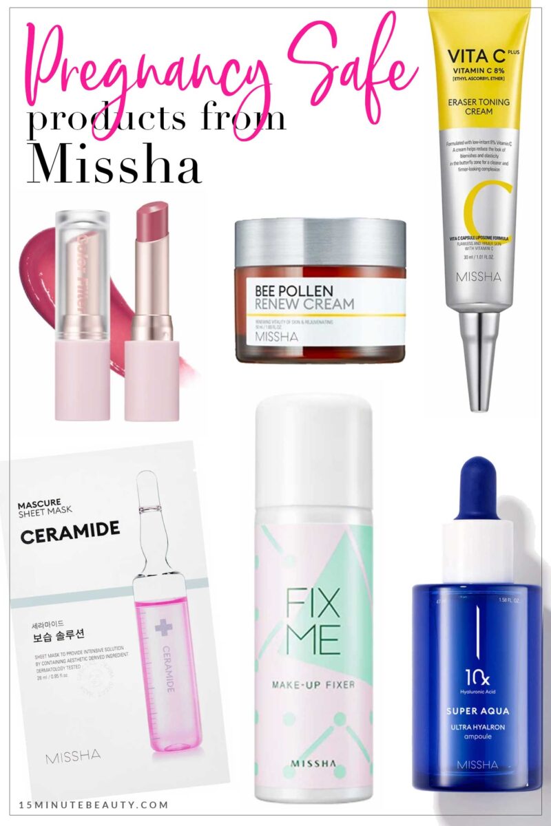 Pregnancy Safe Skincare from Missha