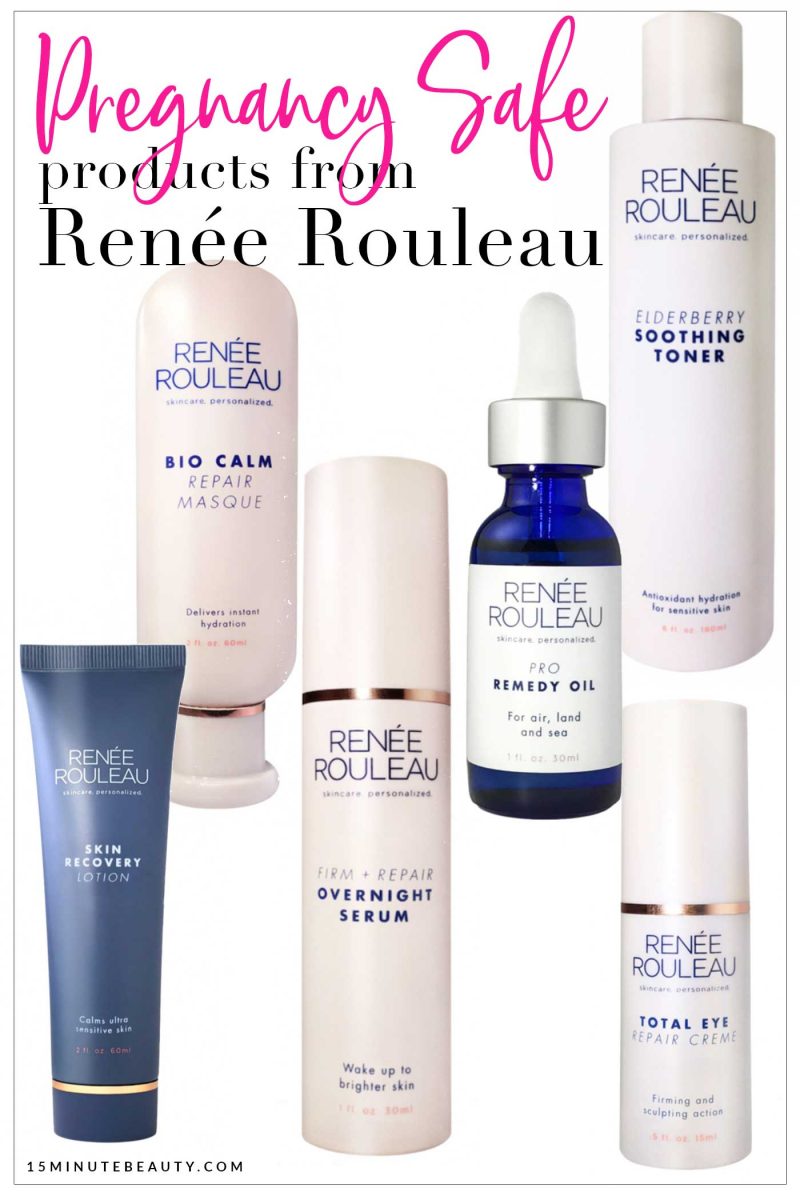 Can you use Renee Rouleau while pregnant?