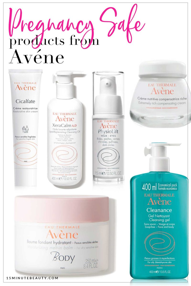 Pregnancy safe products from Avene