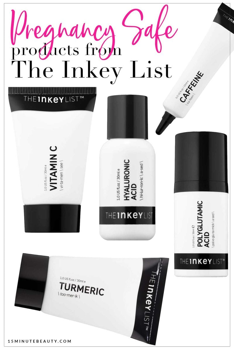 Pregnancy Safe Skincare from The Inkey List