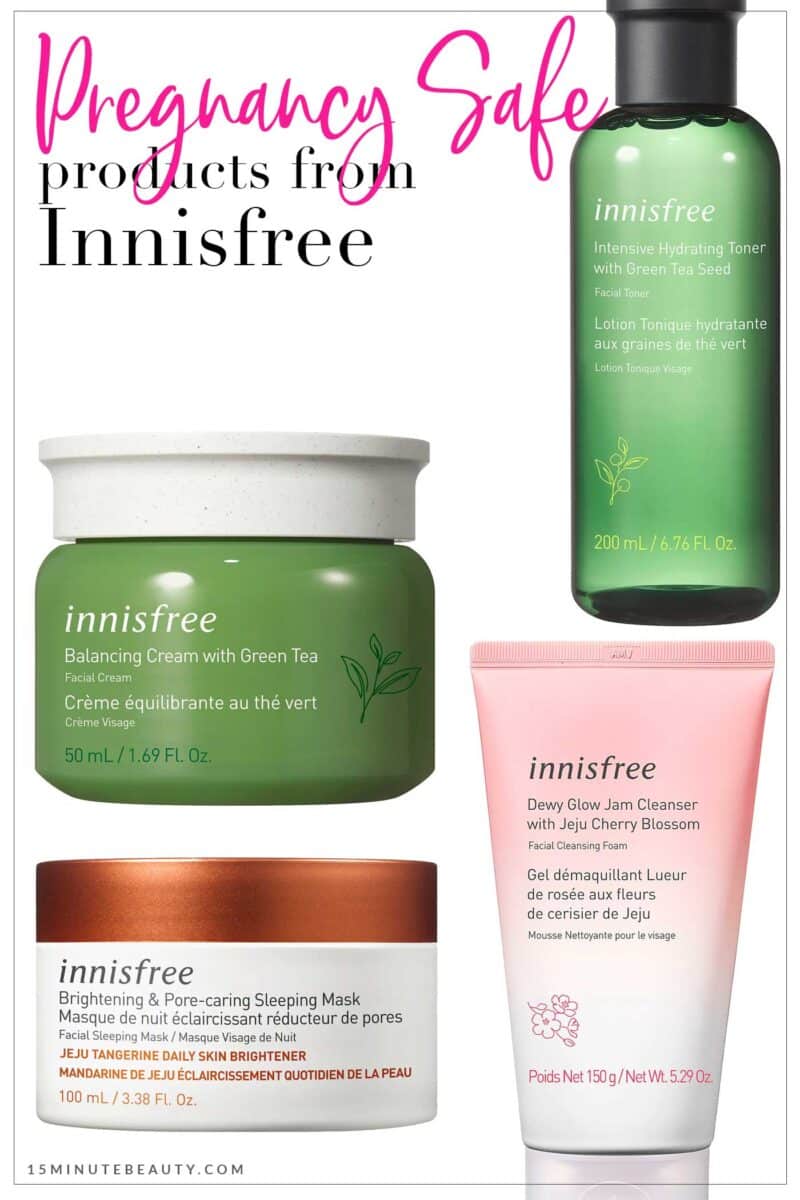 Pregnancy Safe Skincare from Innisfree